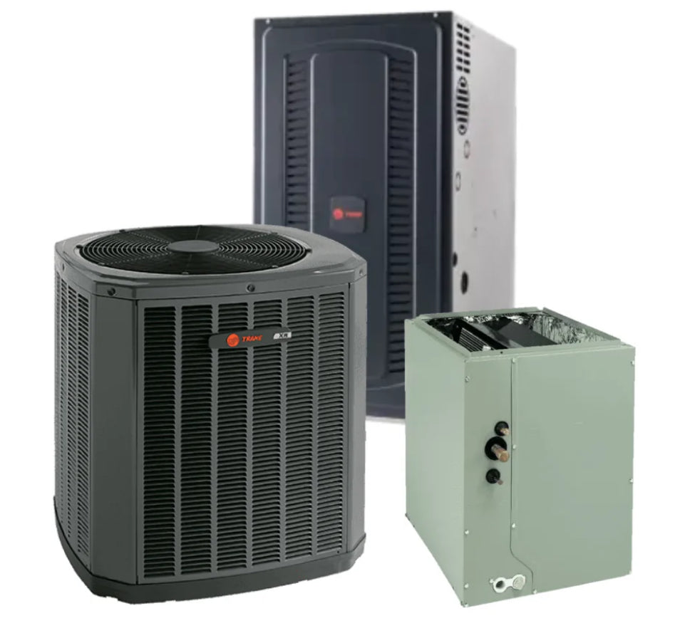 Trane 2-ton Gas System 15.2 SEER2 40K BTU 80% AFUE - R454B Refrigerant