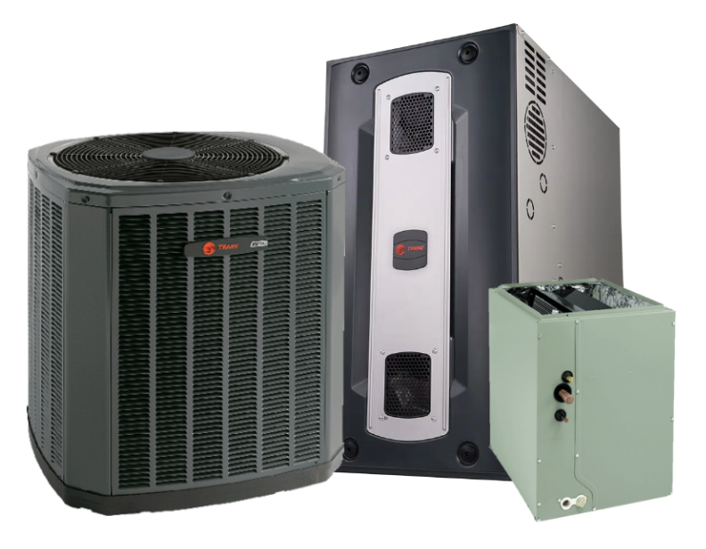 Trane 2-ton Gas System 17 SEER2 - Two Stage Variable Speed Furnace